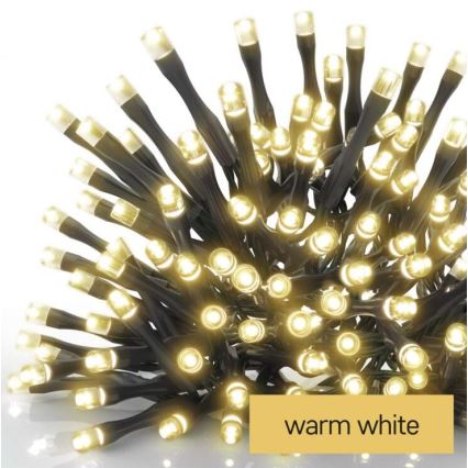 Corrente de Natal exterior LED 120xLED/8,9m IP44 branco quente