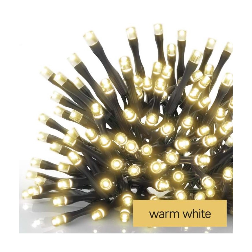 Corrente de Natal exterior LED 120xLED/8,9m IP44 branco quente
