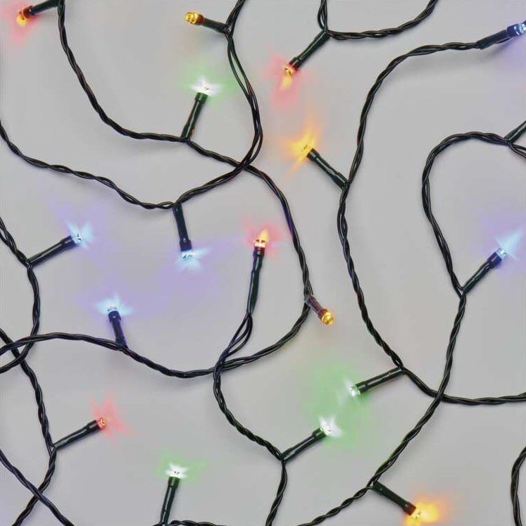 Corrente de Natal exterior LED 120xLED/8 modos 17m IP44 multicolor