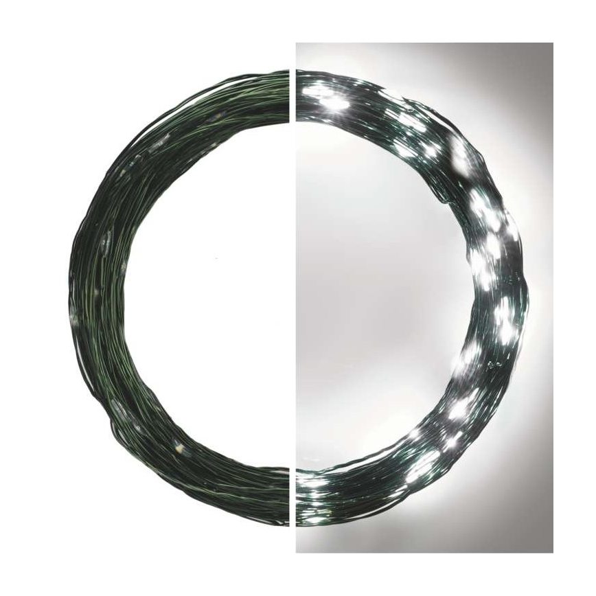 Corrente de Natal exterior LED 150xLED/20m IP44 branco frio