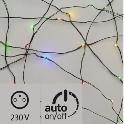 Corrente de Natal exterior LED 150xLED 20m IP44 multicolor