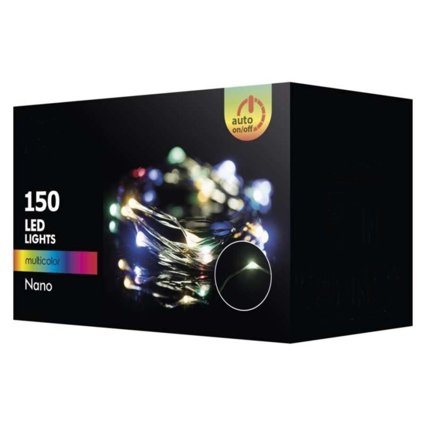 Corrente de Natal exterior LED 150xLED 20m IP44 multicolor