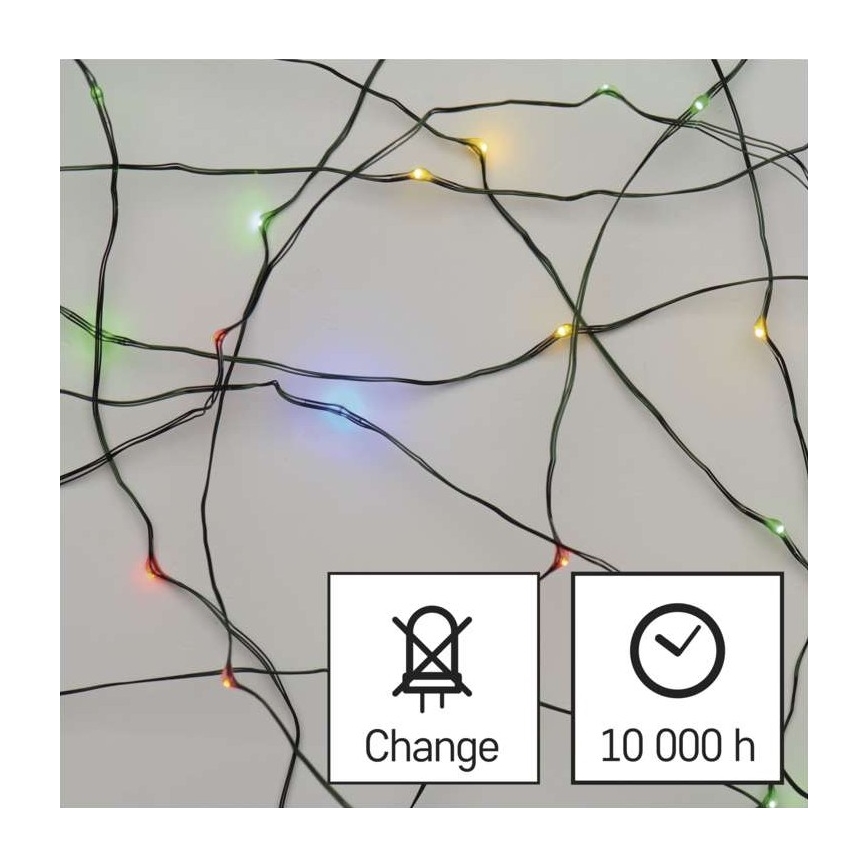 Corrente de Natal exterior LED 150xLED/20m IP44 multicolor