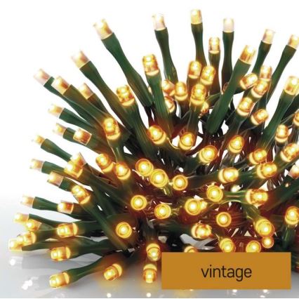 Corrente de Natal exterior LED 180xLED/23m IP44 vintage
