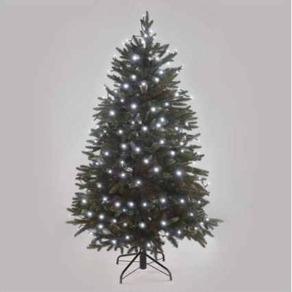Corrente de Natal exterior LED 180xLED/8 modos 23m IP44 branco frio