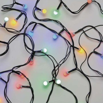 Corrente de Natal exterior LED 200xLED/8 modos 25m IP44 multicolor