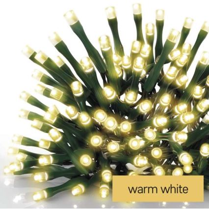 Corrente de Natal exterior LED 240xLED/29m IP44 branco quente
