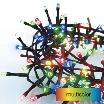 Corrente de Natal exterior LED 300xLED/11m IP44 multicolor