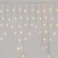 Corrente de Natal exterior LED 300xLED/8 modos 10m IP44 branco quente + controlo remoto