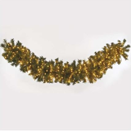 Corrente de Natal exterior LED 400xLED/13m IP44 vintage