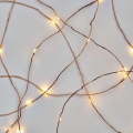 Corrente de Natal exterior LED 40xLED/9m IP44 branco quente
