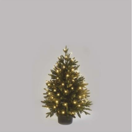 Corrente de Natal exterior LED 40xLED/9m IP44 branco quente