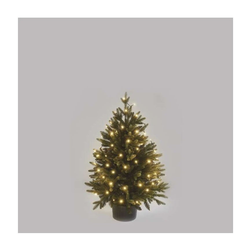 Corrente de Natal exterior LED 40xLED/9m IP44 branco quente