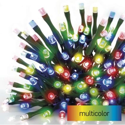 Corrente de Natal exterior LED 40xLED/9m IP44 multicolor