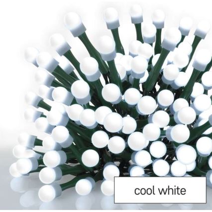 Corrente de Natal exterior LED 480xLED/53m IP44 branco frio