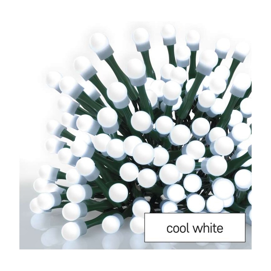 Corrente de Natal exterior LED 480xLED/53m IP44 branco frio