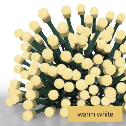 Corrente de Natal exterior LED 480xLED/53m IP44 branco quente