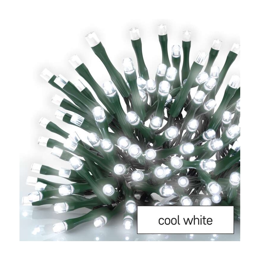 Corrente de Natal exterior LED 500xLED/55m IP44 branco frio