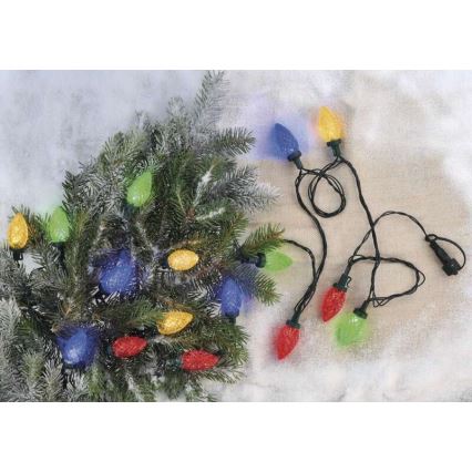 Corrente de Natal exterior LED 50xLED/8 modos 14,8m IP44 multicolor