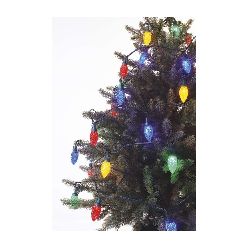 Corrente de Natal exterior LED 50xLED/8 modos 14,8m IP44 multicolor