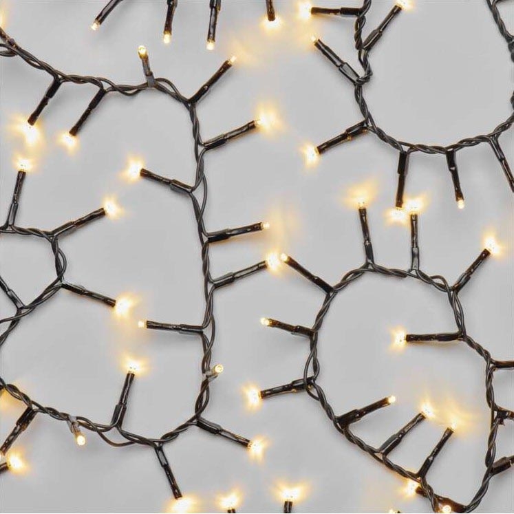 Corrente de Natal exterior LED 600xLED/17m IP44 branco quente