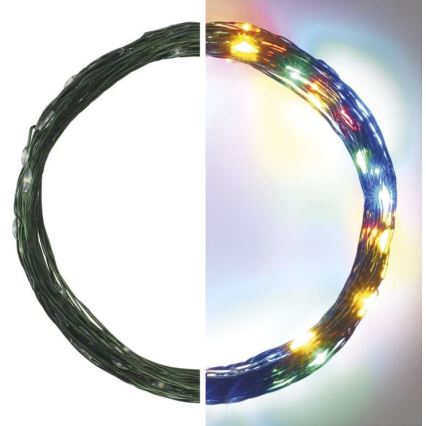 Corrente de Natal exterior LED 75xLED/12,5m IP44 multicolor