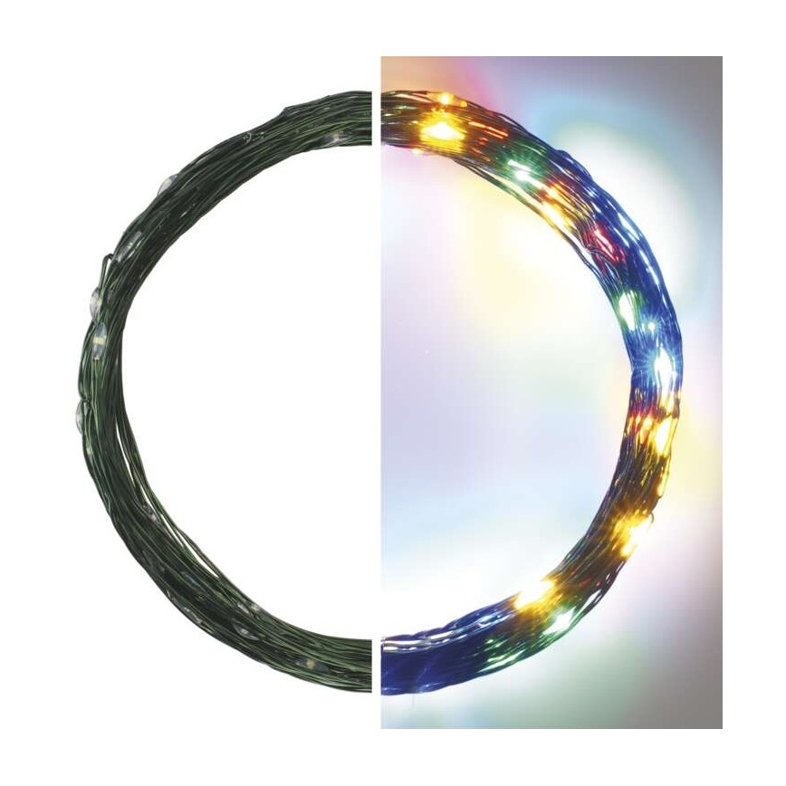 Corrente de Natal exterior LED 75xLED/12,5m IP44 multicolor