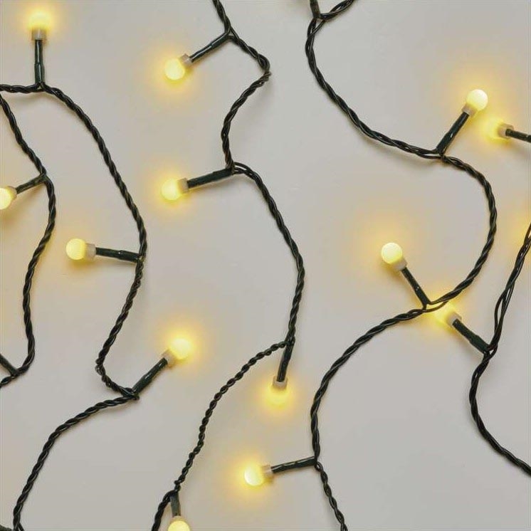 Corrente de Natal exterior LED 80xLED/13m IP44 branco quente