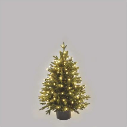 Corrente de Natal exterior LED 80xLED/13m IP44 branco quente