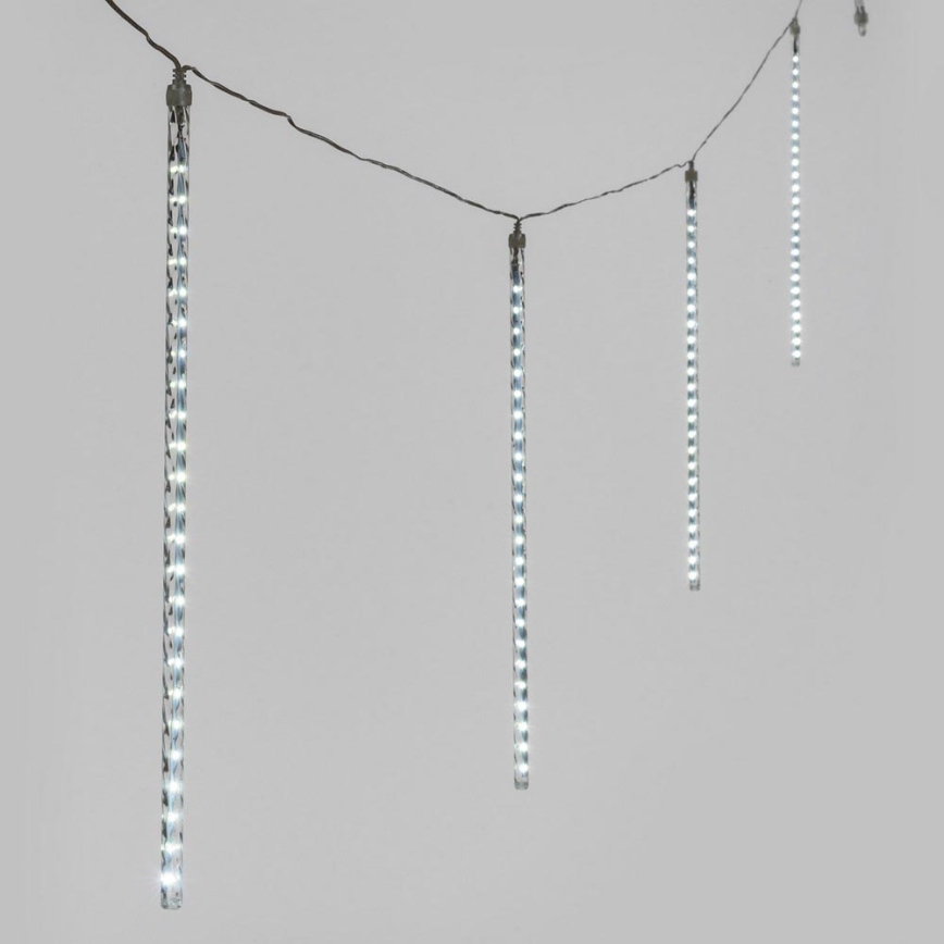 Corrente de Natal Exterior LED ICICLE 480xLED 14m IP44 branco frio