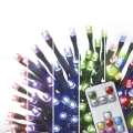 Corrente de Natal exterior LED RGB 120xLED/72 modos 15m IP44 + controlo remoto