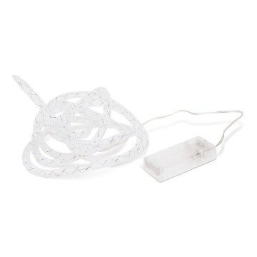 Corrente de Natal LED 20xLED 2,3m branco quente