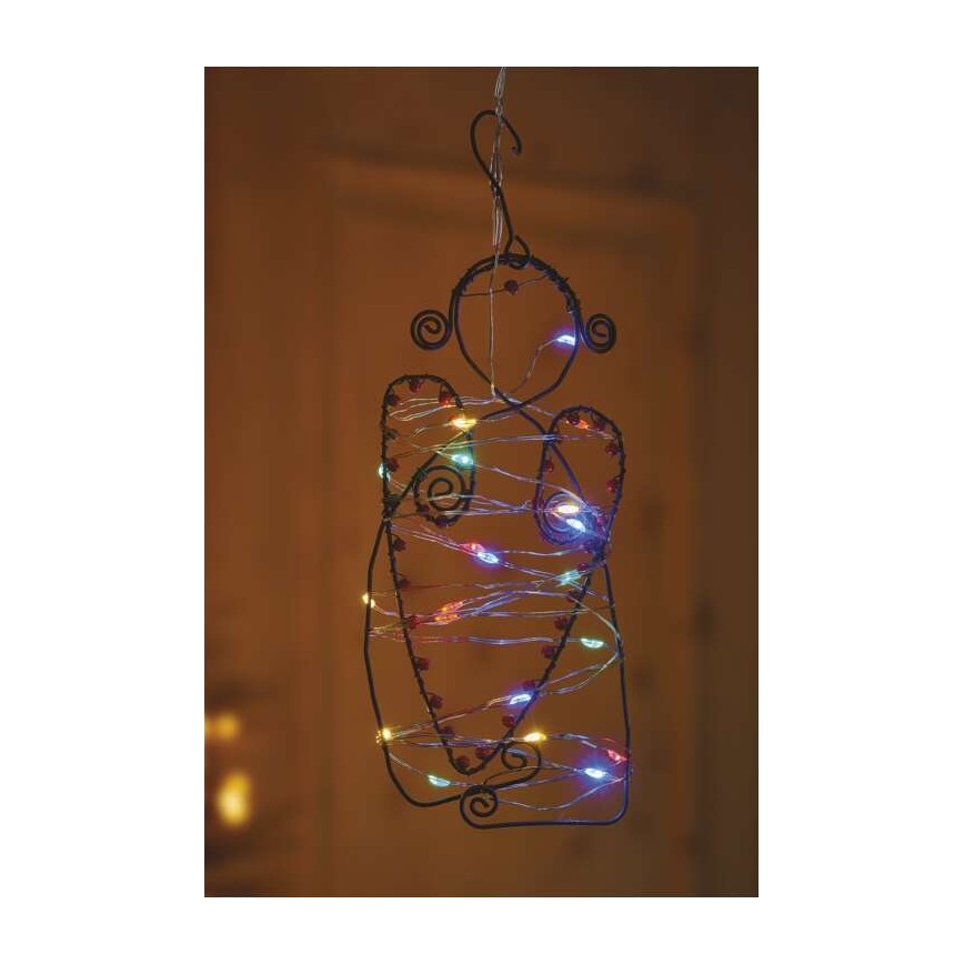 Corrente de Natal LED 20xLED/2,4m multicolor