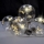 Corrente de Natal LED 30xLED 2,5m branco quente