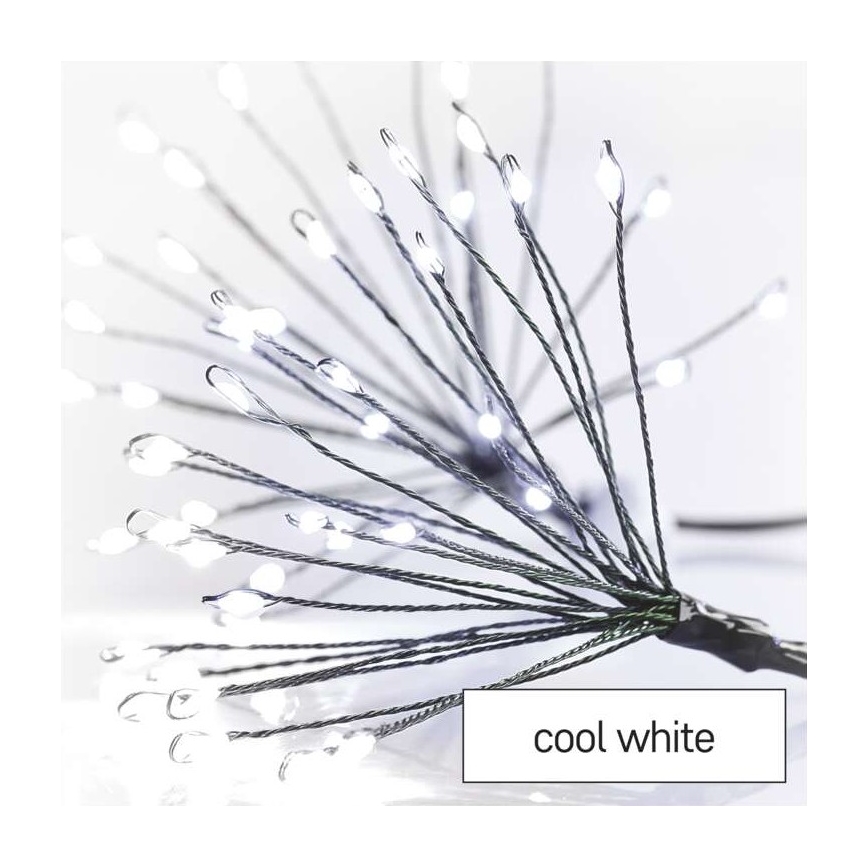 Corrente de Natal LED 450xLED/11m branco frio
