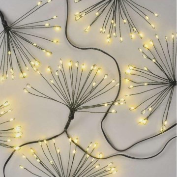 Corrente de Natal LED 450xLED/11m branco quente
