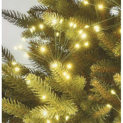 Corrente de Natal LED 450xLED/11m branco quente