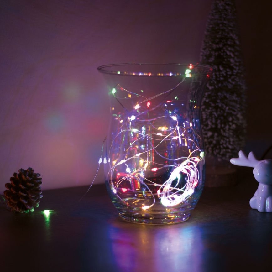 Corrente de Natal LED 50xLED 5m multicolor