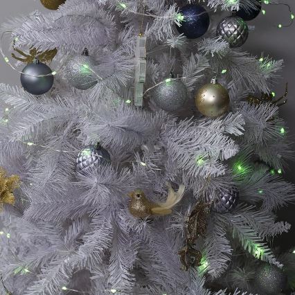 Corrente de Natal LED RGB regulável 200xLED/29 funções 20,4m