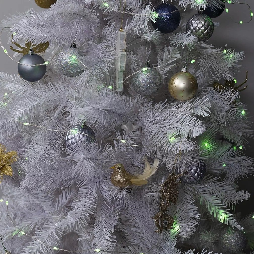 Corrente de Natal LED RGB regulável 200xLED/29 funções 20,4m
