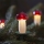 Corrente de Natal TOADSTOOL 12xE10/10,7m vermelho Fabricado na Europa