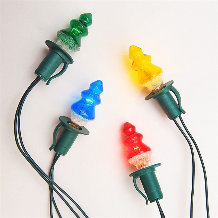 Corrente de Natal TREE 12xE10 10,7m multicolor Fabricado na Europa