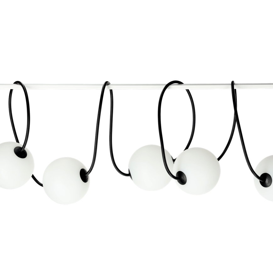 Corrente decorativa exterior LED 10xLED/0,8W/230V IP67 2500K 7,7 m