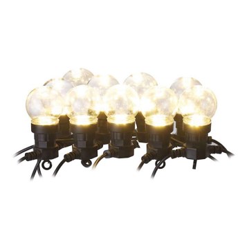 Corrente decorativa exterior LED 50xLED/10m IP44 transparente