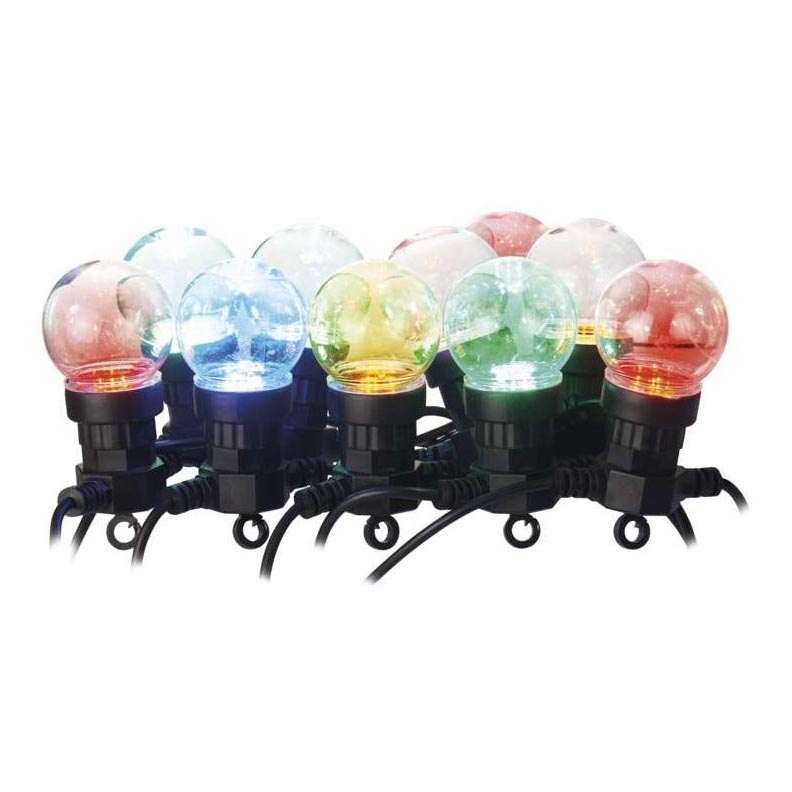 Corrente decorativa exterior LED 50xLED/10m IP44 transparente