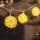 Corrente decorativa LED 10xLED/2xAA 1,65m branco quente