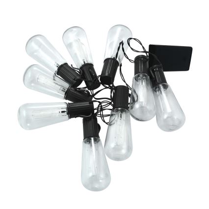 Corrente decorativa LED EDISON 2,65 m 10xLED/2xAA