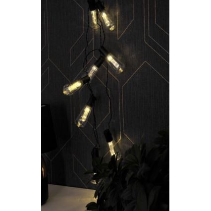 Corrente decorativa LED EDISON 2,65 m 10xLED/2xAA