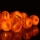 Corrente decorativa LED HALLOWEEN 20xLED/3xAA/branco quente 3,3m abóboras