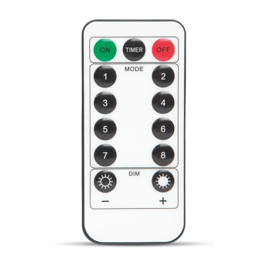 Corrente decorativa LED HALLOWEEN LED/5V/8 funções teia de aranha + controlo remoto